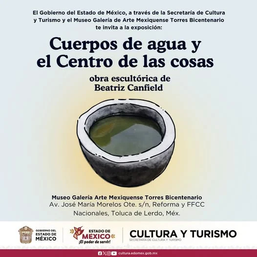 Cartel de Cuerpos de agua y el Centro de las cosas