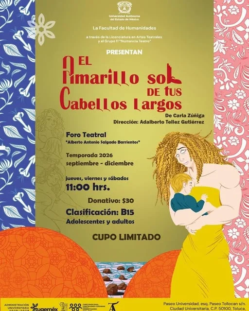 Cartel de El Amarillo sol de tus cabellos largos