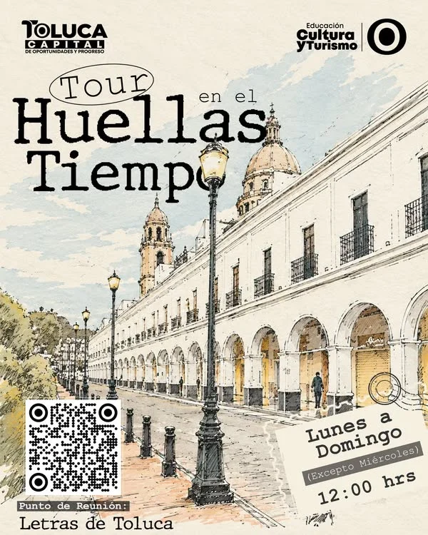 Cartel de Huellas del tiempo