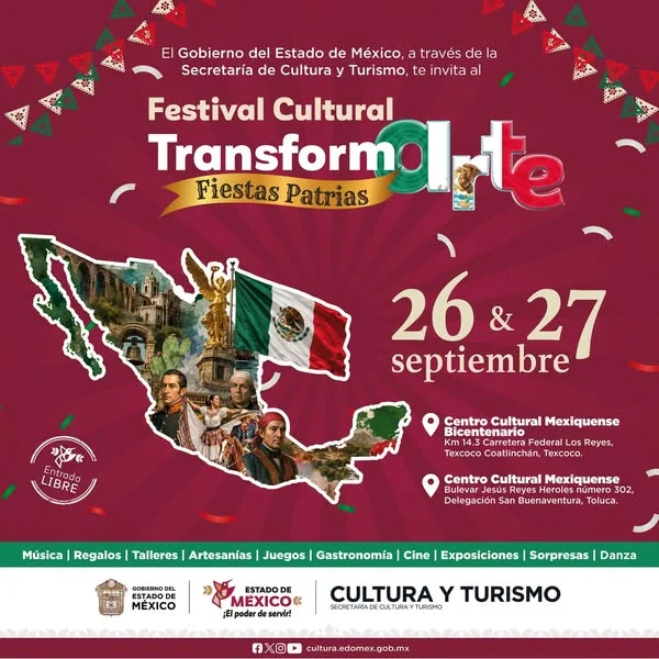 Cartel de Festival Cultural Transformarte