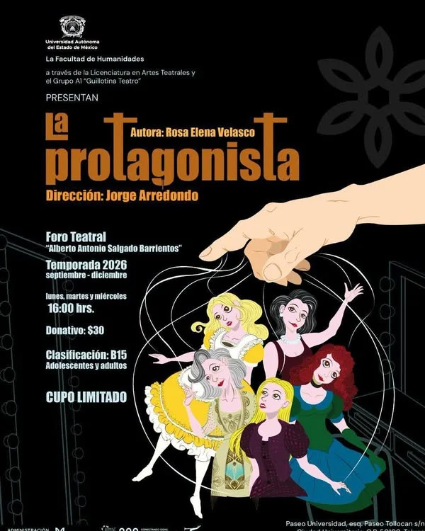 Cartel de La protagonista
